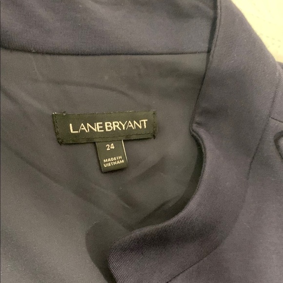 Lane Bryant Navy Military Style Jacket with Gold Buttons - Picture 7 of 12